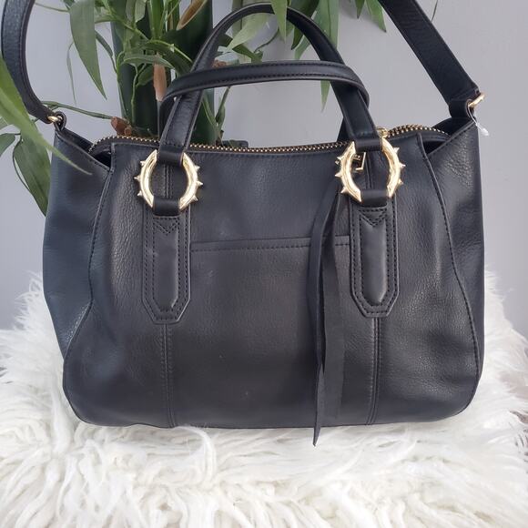 Aimee Kestenberg Black Soft Leather Shoulder Bag - Picture 2 of 14